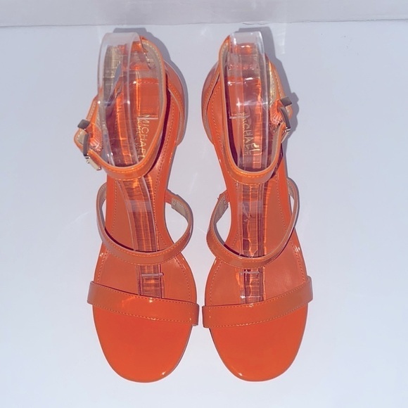 Michael Michael Kors Women’s Koda Apricot Open-toe Strappy sandals Size 6.5 - Picture 12 of 14